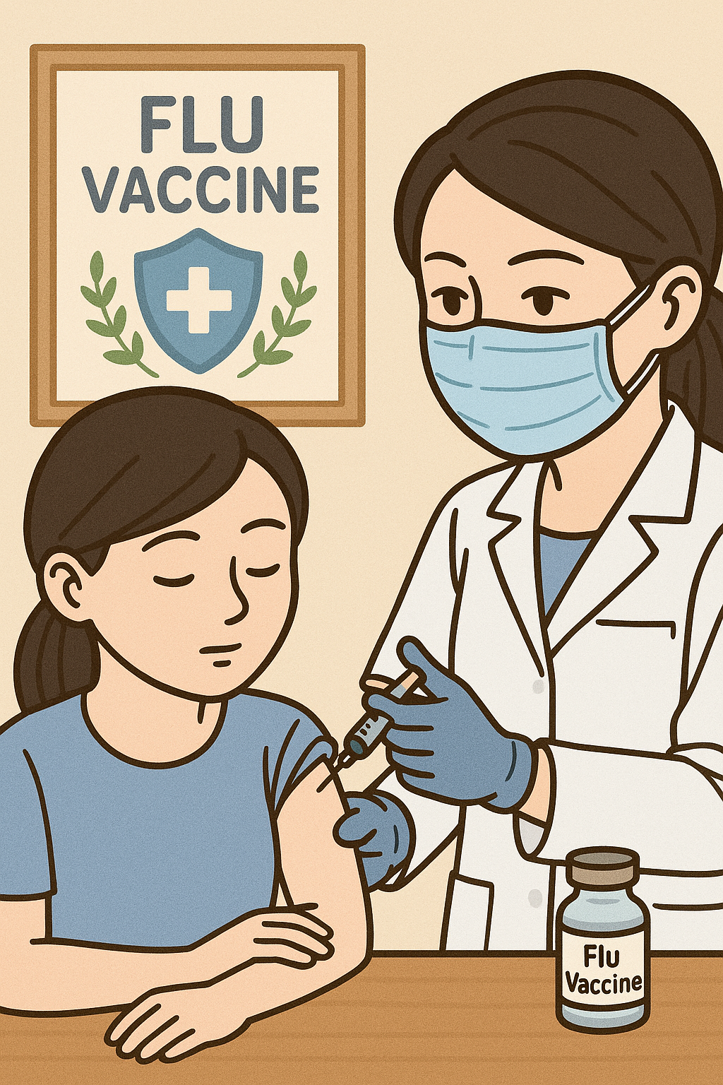 114年11月1日起，第二階段公費流感及新冠疫苗開打